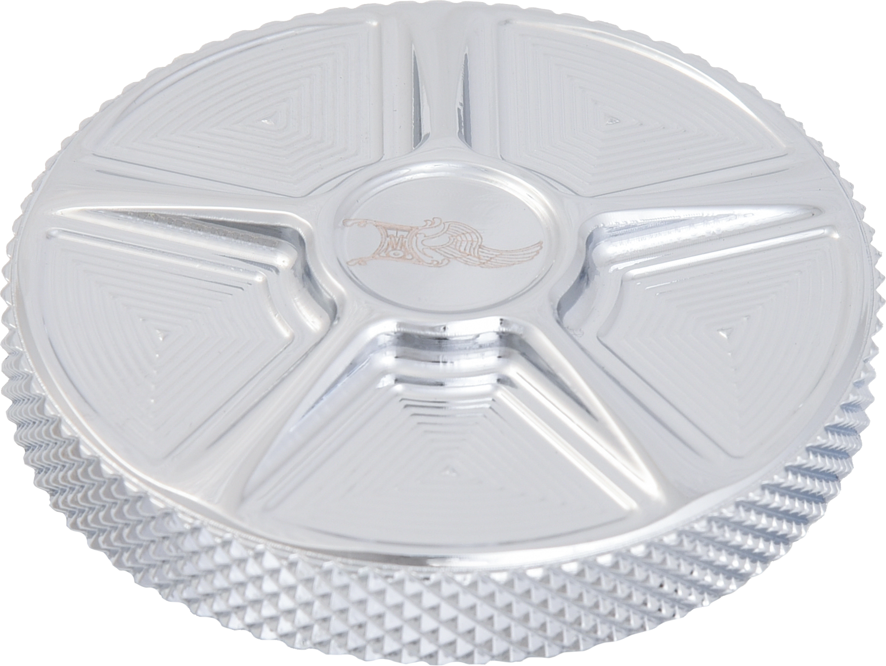 KENS FACTORY Nl Gas Cap Five Chrome Dummy Cap For M8 Lh — KFC-08