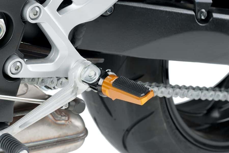 PUIG Footpegs Sport Gold Pair — 7318O