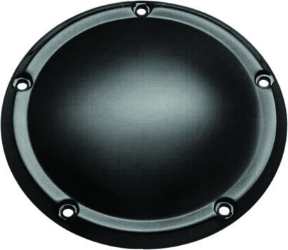 HARDDRIVE Smooth Derby Cover Satin Black Big Twin 1999–2016 — 302702