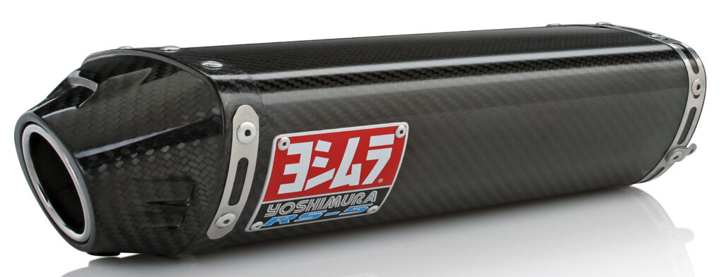 YOSHIMURA Exhaust Street Rs-5 Slip-On Ss-Cf-Cf — 1227272