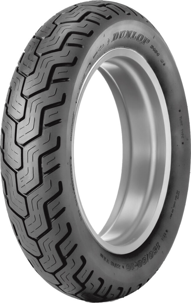 DUNLOP Tire D404 Rear 130/90-17 68H Bias Tubeless