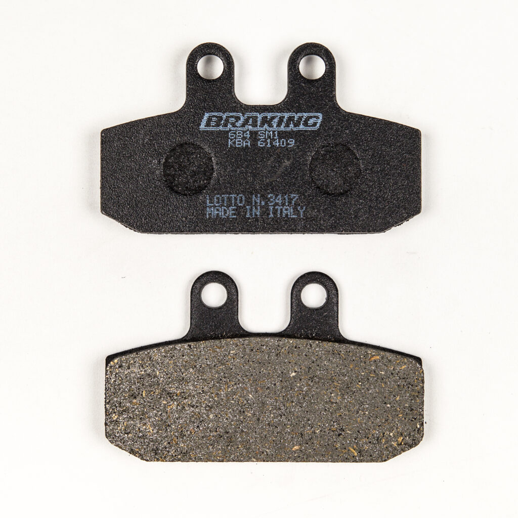 BRAKING Brake Pad Set Semi-Metallic — 684SM1
