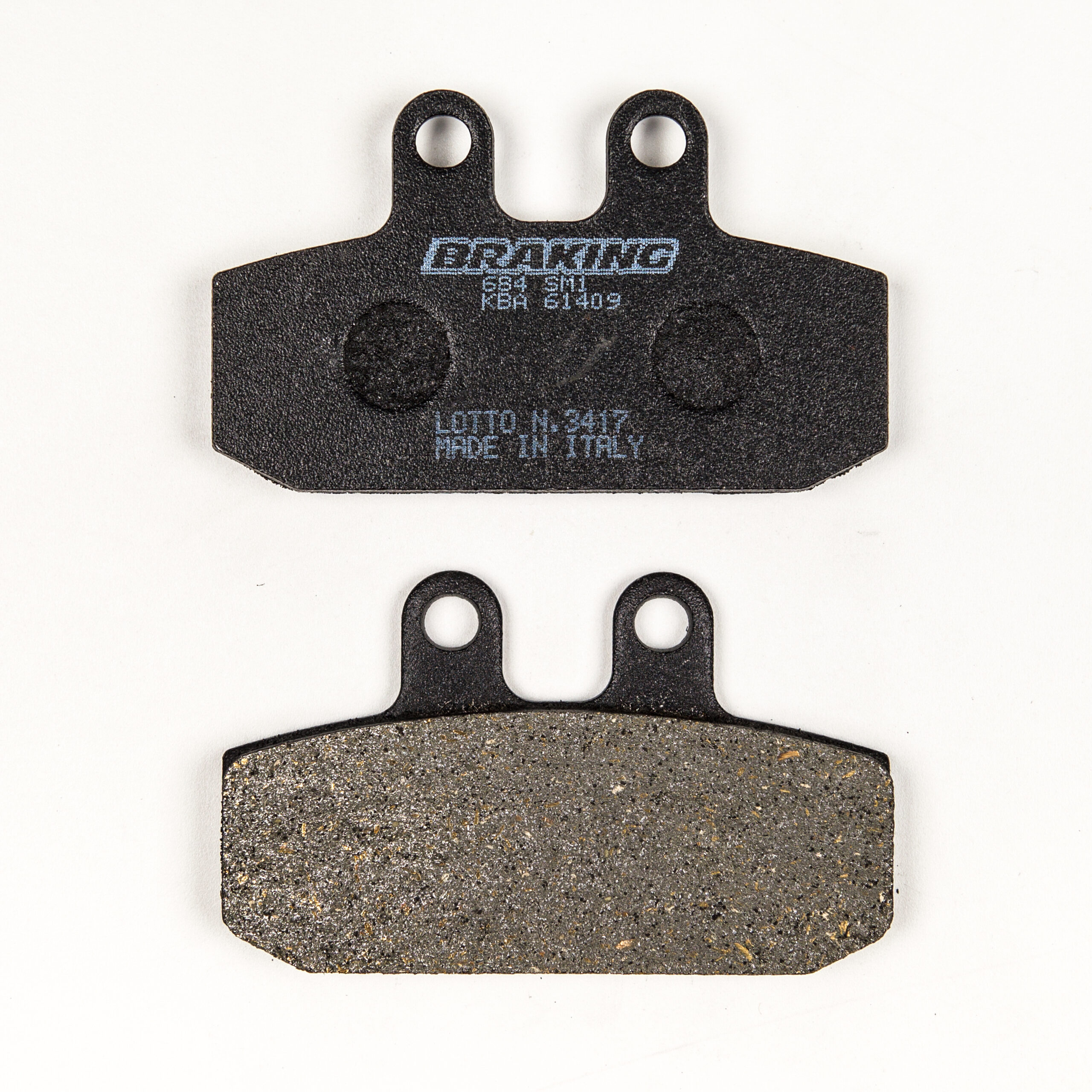 BRAKING Brake Pad Set Semi-Metallic — 684SM1