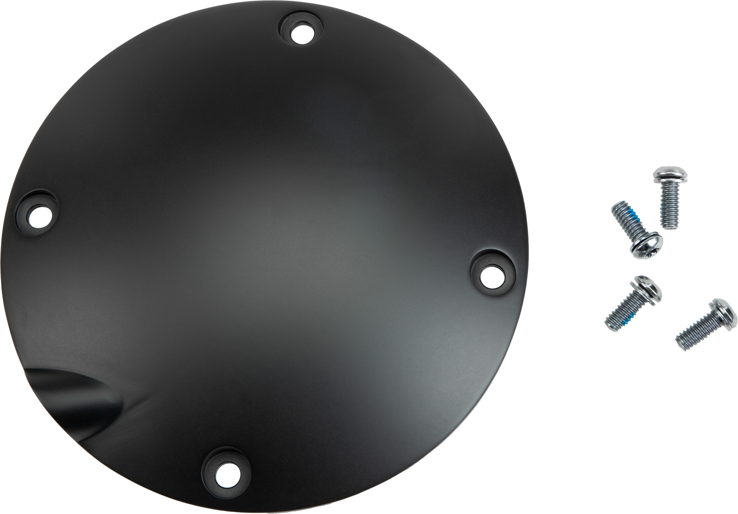 HARDDRIVE Dome Derby Cover Satin Black XL 1994–2003 — 37-030SB