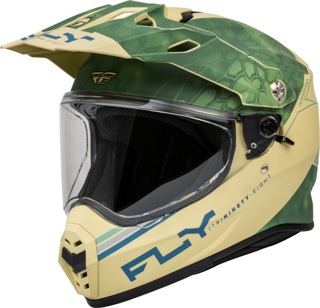 FLY RACING Trekker Kryptek Conceal Helmet (2024) — Matte Tan/Sage/Black
