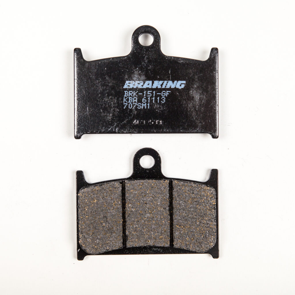 BRAKING Brake Pad Set Semi-Metallic — 707SM1
