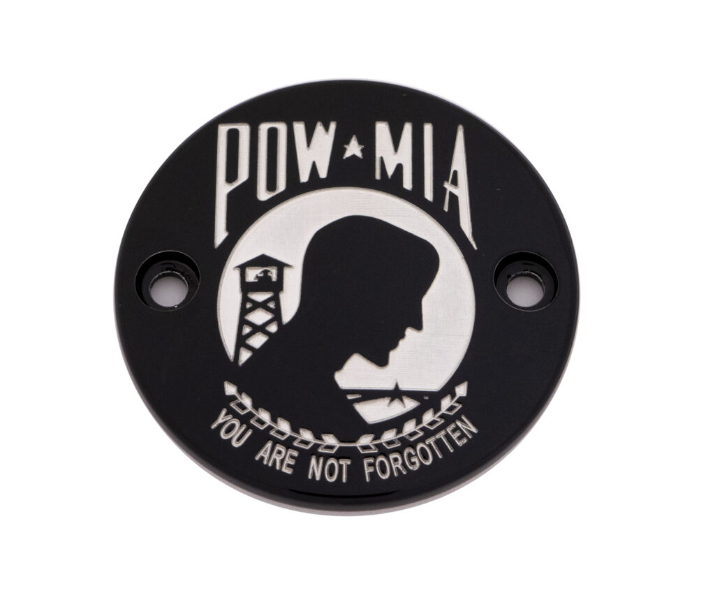 M8 Timer Cover Pow-Mia Black
