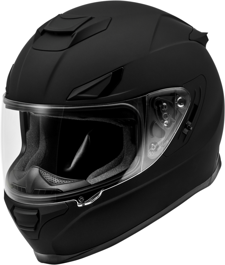 FLY RACING Sentinel Solid Helmet 2023 — Black