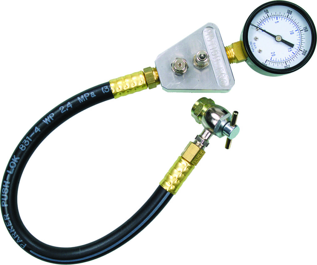 MOTION PRO Pressurizing Shock Gauge Schra Der Valve Type — 08-0072