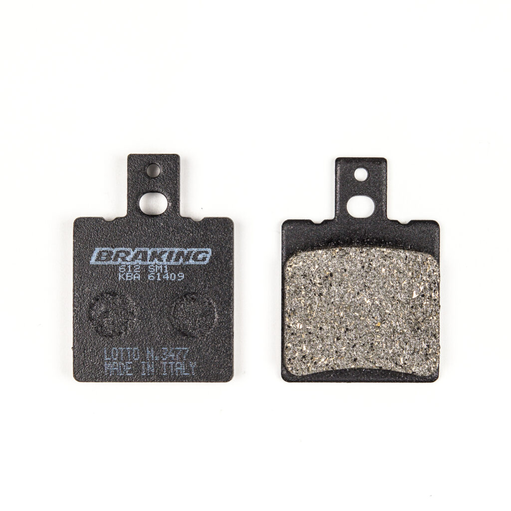 BRAKING Brake Pad Set Semi-Metallic — 612SM1