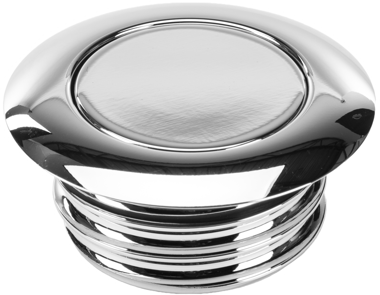 HARDDRIVE Pop-Up Cap Vented Rh Chrome — 012307