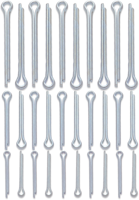 BOLT Cotter Pin Assortment 75 Piece Kit — SV-COTTER