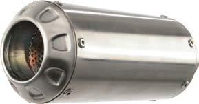 HOTBODIES Mgp Exhaust Full System Stainless Can — 41602-2403