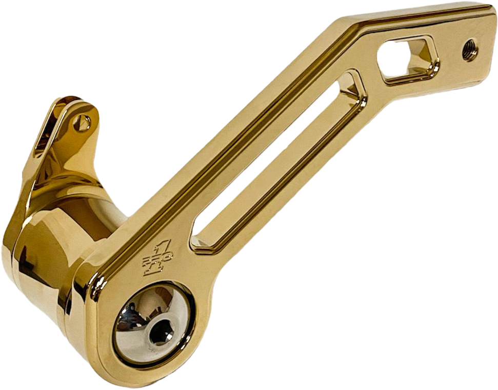 PRO ONE T-Rex Shorty Brake Arm Gold `08-13 Touring — 500772TIN