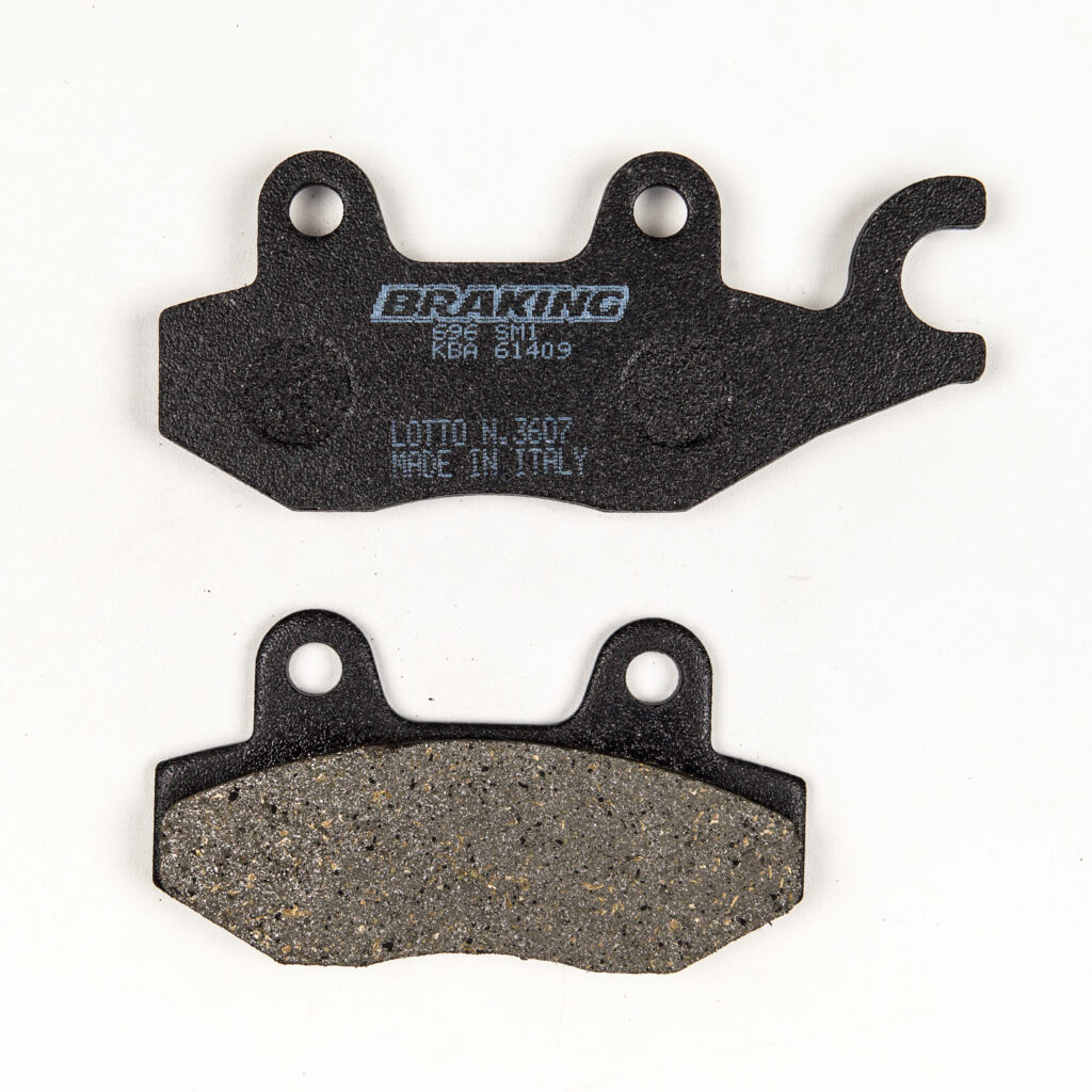 BRAKING Brake Pad Set Semi-Metallic — 696SM1