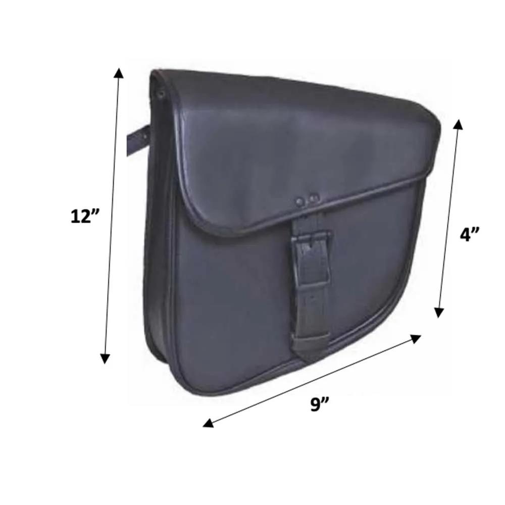 Unik Black PVC Left-Side Swingarm Bag — 9565.00 - Image 2