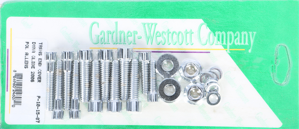 Gardner-Westcott Transmission Side Cover Hardware Kit — 2006–2017 Twin Cam Dyna