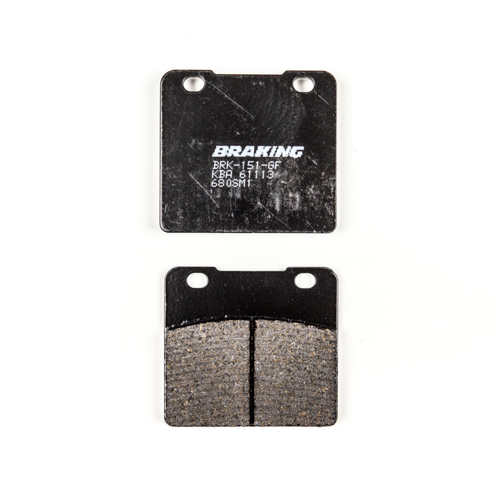 BRAKING Brake Pad Set Semi-Metallic — 680SM1