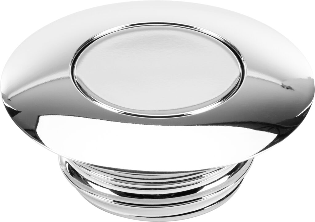HARDDRIVE Pop-Up Screw In Vented Chrome 2.75" Rh `96-20 — 012309