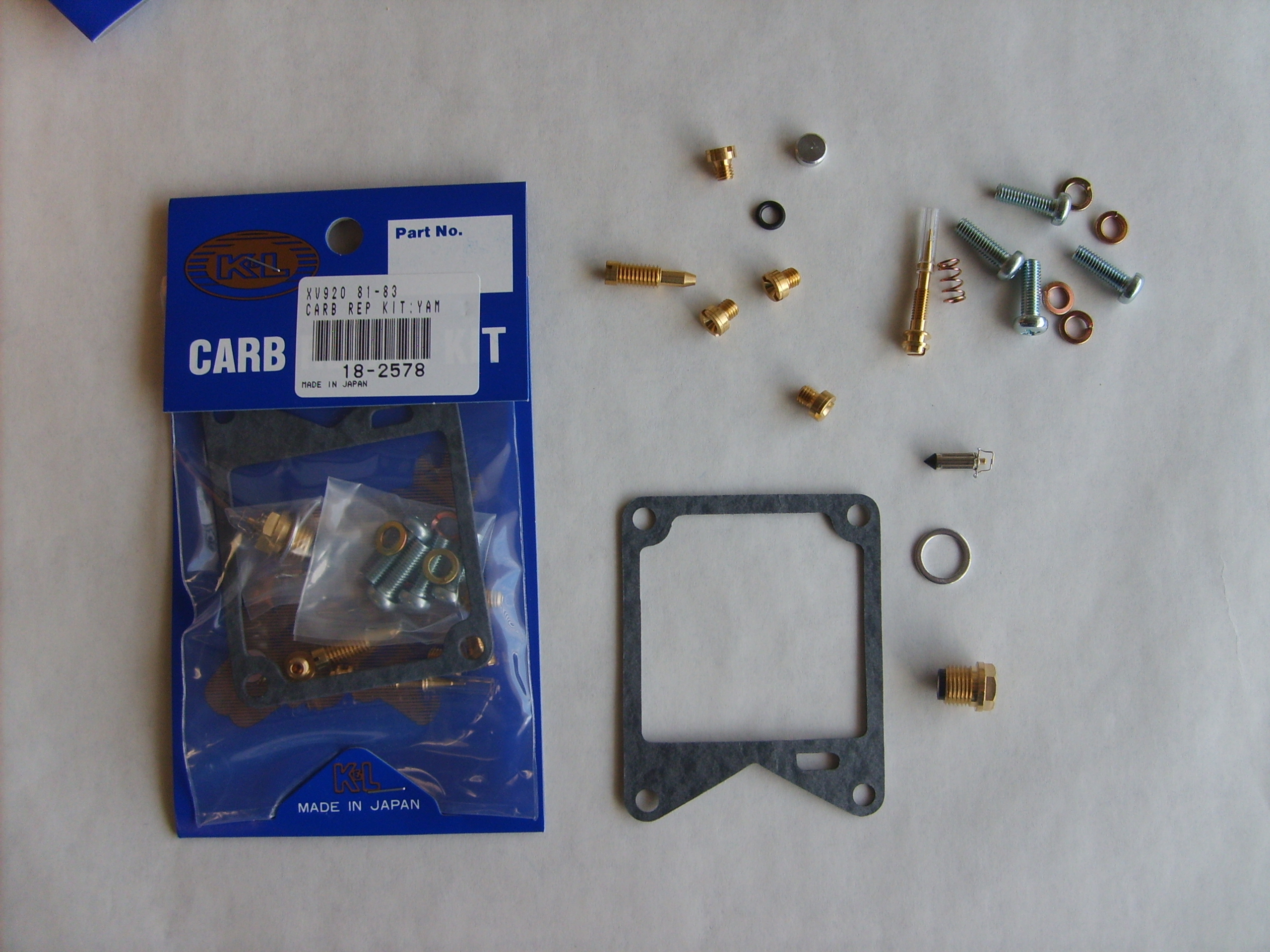 K&L Carburetor Repair Kit — 18-2578