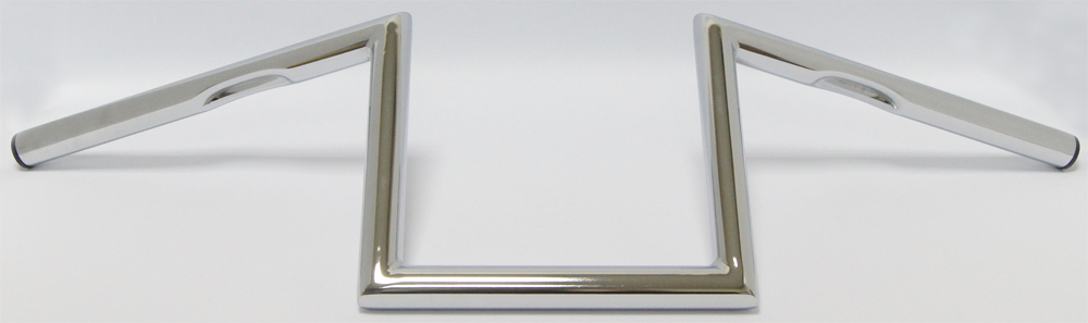 HARDDRIVE 1" Z-Bar Dimpled 8" Chrome — 21-231