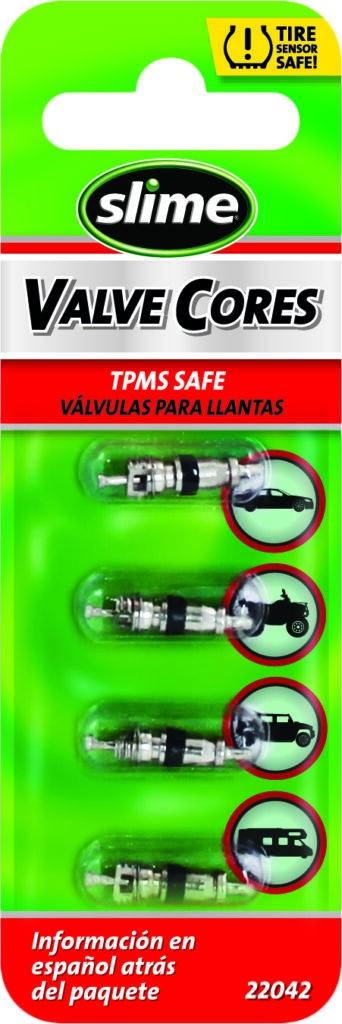 SLIME 4/Pc Valve Cores Short — 22042
