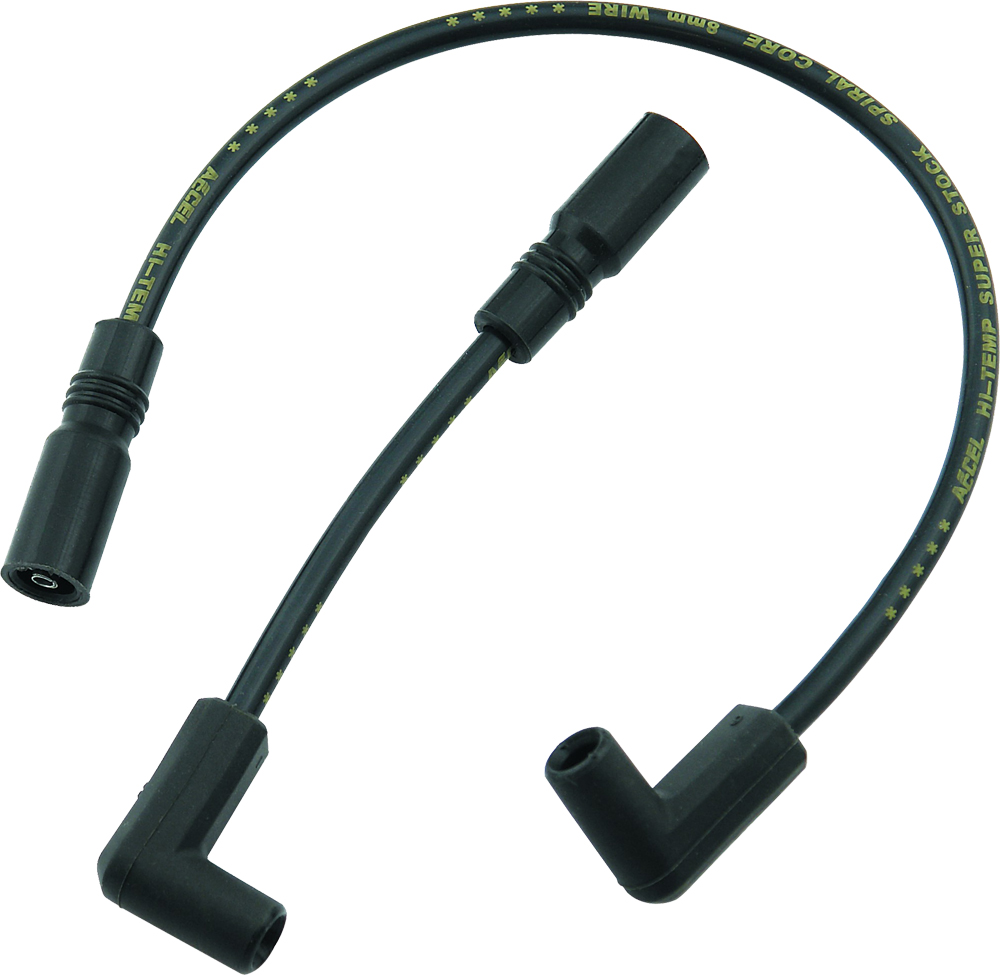 ACCEL Spiral Core Wire Set 8.0 mm Black — 171097-K