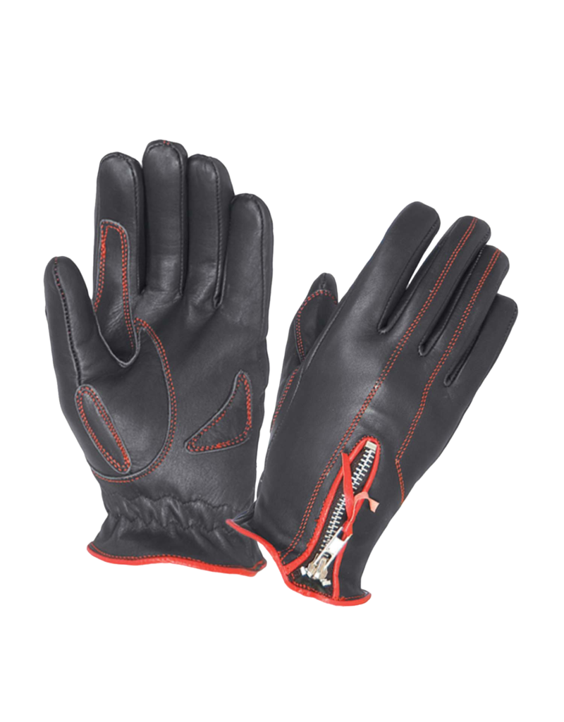 Unik Scarlet Ride - Women's Leather Motorcycle Gloves