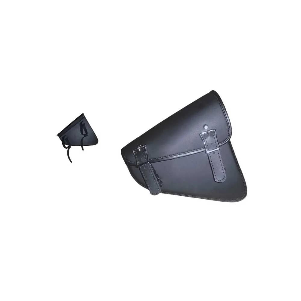 Unik Black PVC Right-Side Swingarm Bag — 9550.00