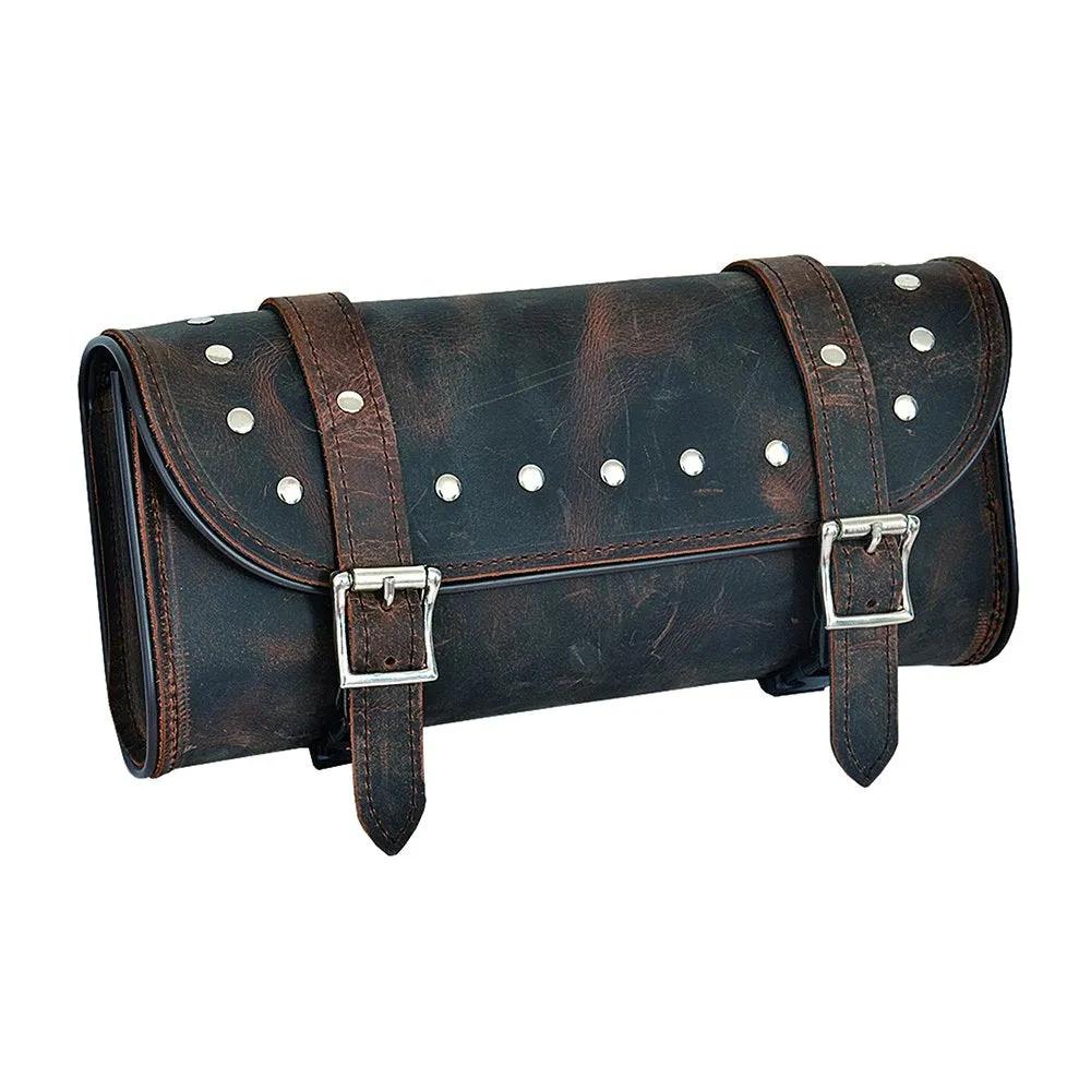 Unik Brown Leather Tool Bag — 9666.00