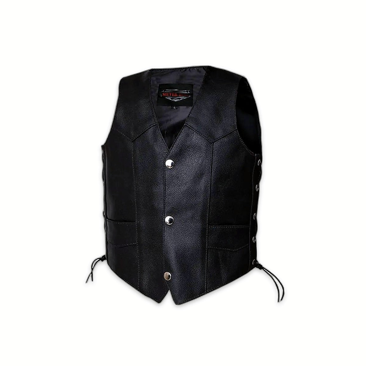 Alter Ego Boys Premium Leather Vest – Classic Style