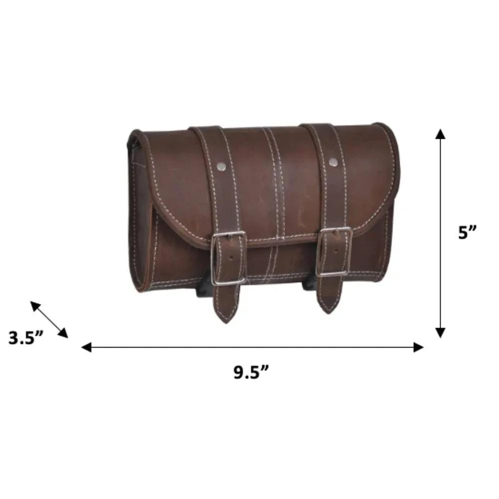 Unik Brown Leather Tool Bag — 9691.PL - Image 2