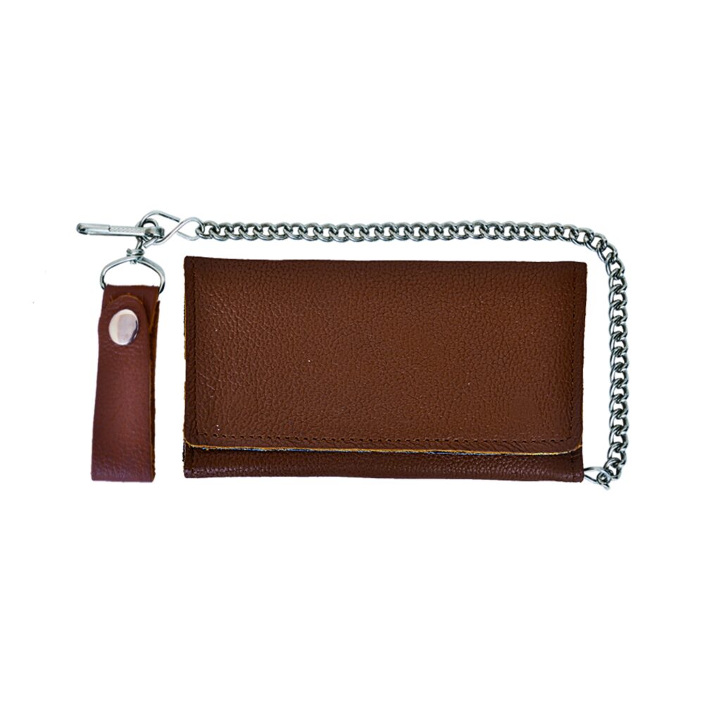 Unik Biker Chain Wallet with Spacious Compartments