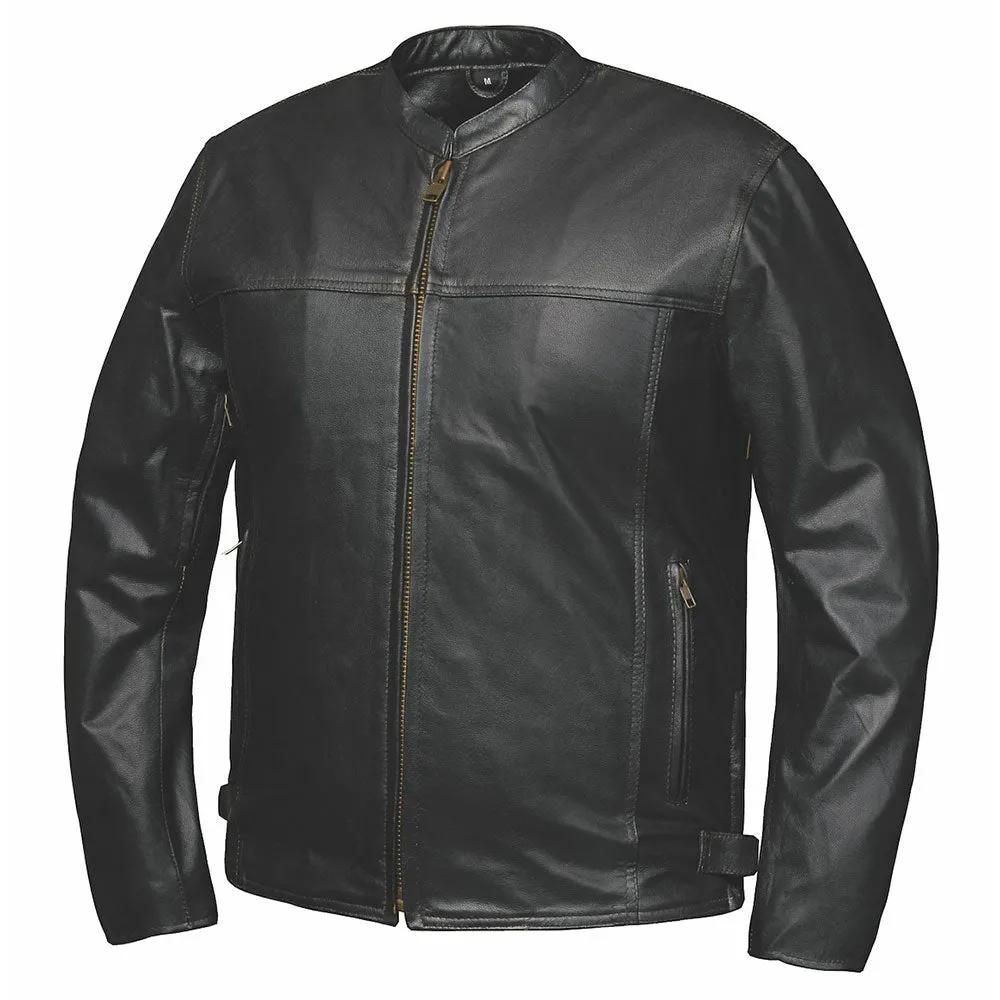 Alter Ego Cannonball - Men's Leather Motorcycle Jacket - Image 2