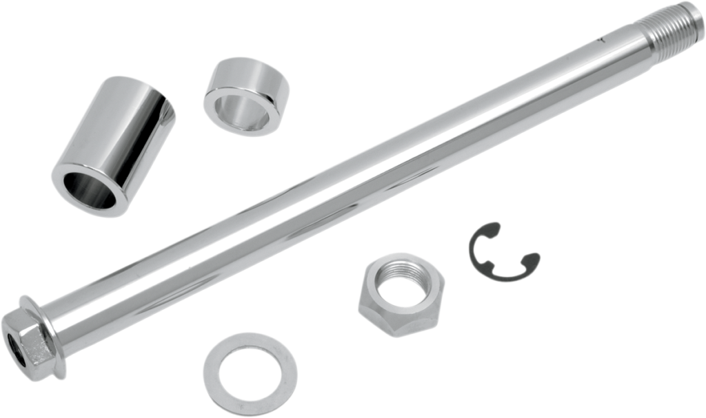 Drag Specialties Axle Kit - Rear - Chrome - '08-'17 Dyna