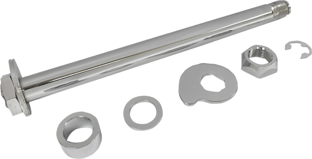 Drag Specialties Axle Kit - Rear - Chrome - '08 Touring