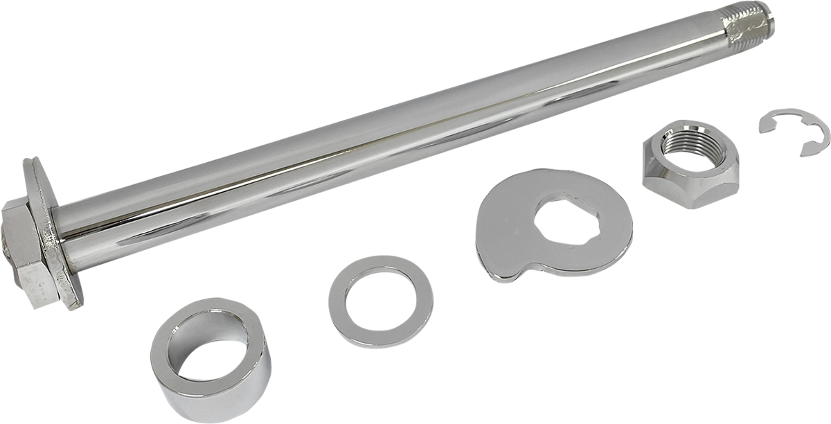 Drag Specialties Axle Kit - Rear - Chrome - '08 Touring