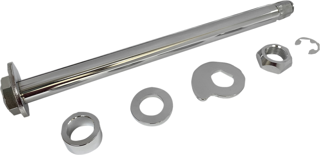 Drag Specialties Axle Kit - Rear - Chrome - '09-'13 Touring