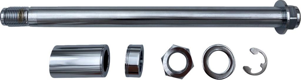 Drag Specialties Axle Kit - Rear - Chrome - '18-'26 Softail