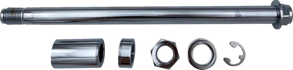 Drag Specialties Axle Kit - Rear - Chrome - '18-'26 Breakout/Fat Boy