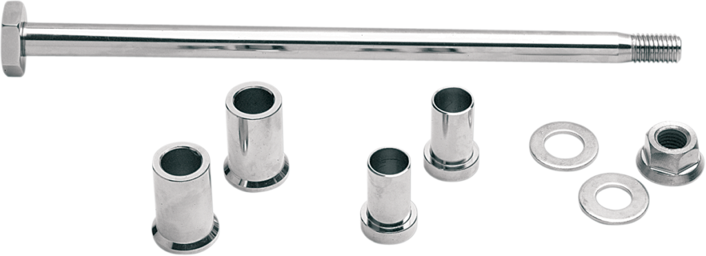 Drag Specialties Swingarm Pivot Shaft Kit - Chrome - '00-'07 FXST/FLST