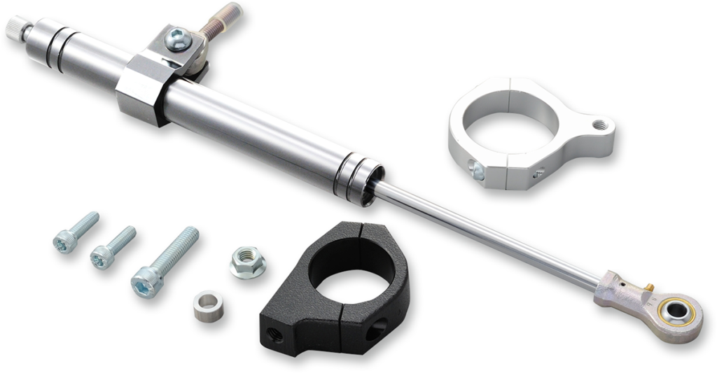 Drag Specialties Steering Damper - Chrome - '06-'17 FXD
