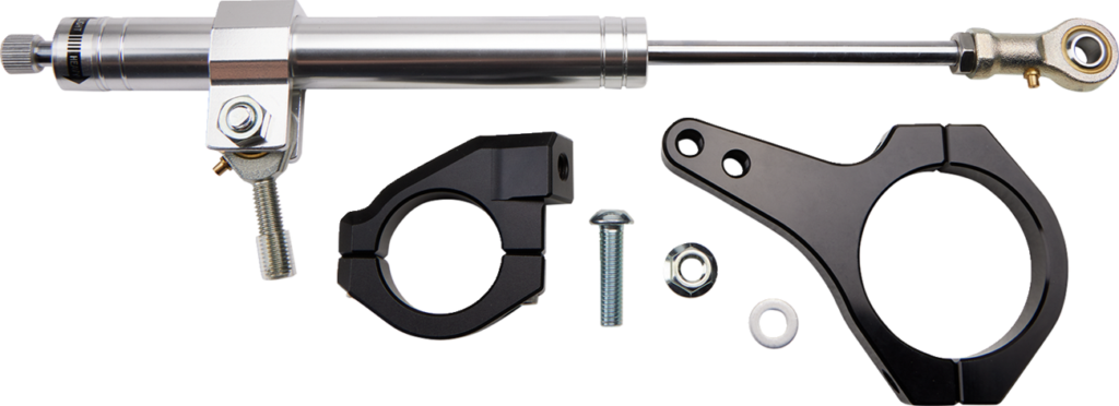 Drag Specialties Steering Damper - Chrome - '21-'26 RH1250S