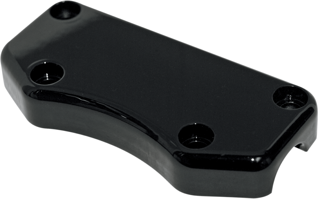 Drag Specialties Buffalo Handlebar Clamp - Smooth - Black