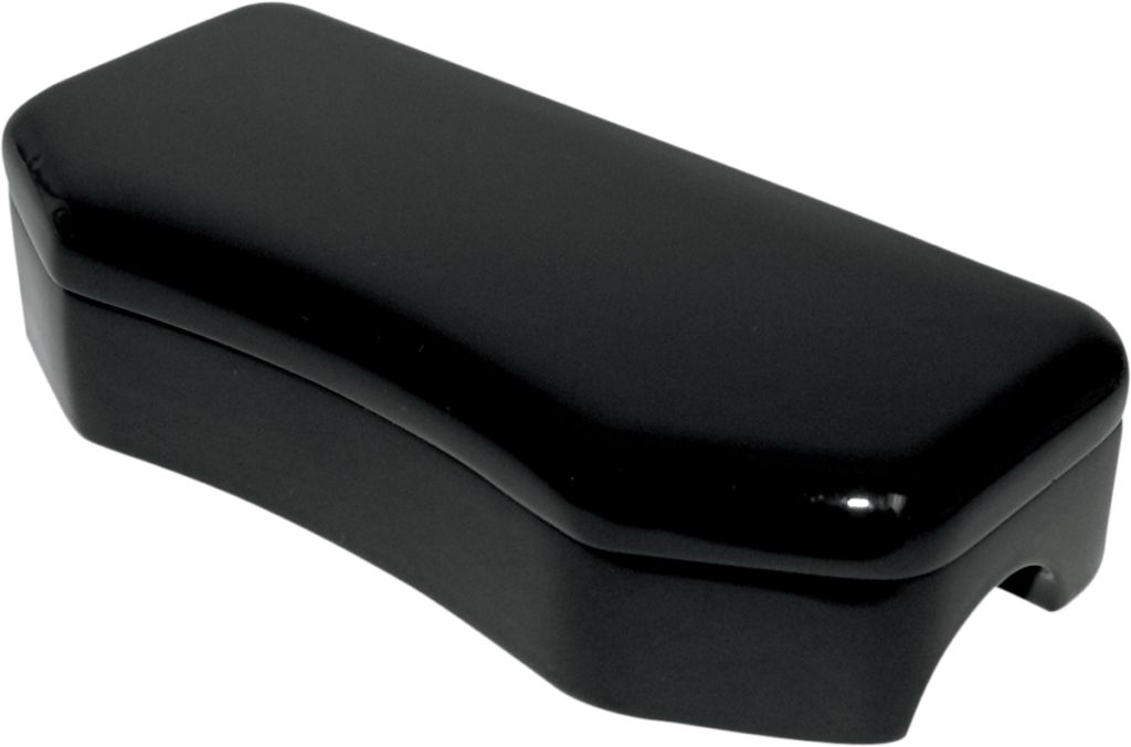 Drag Specialties Buffalo Handlebar Clamp - Smooth - Hidden - Black