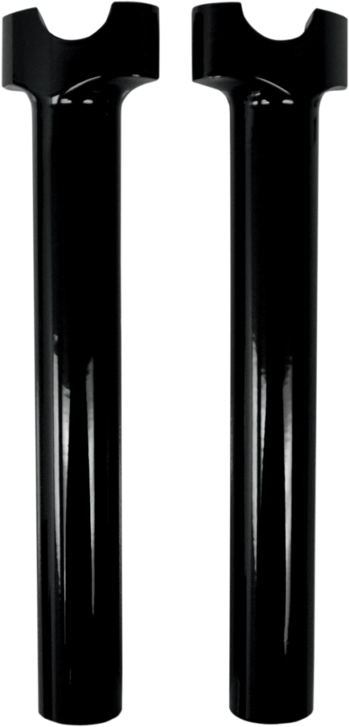 Drag Specialties Buffalo Billet Aluminum Handlebar Risers - 10" - Black (Pair)
