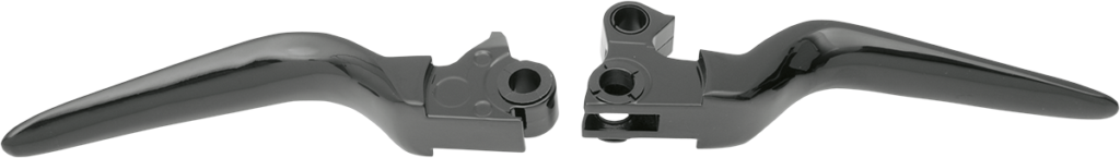 Drag Specialties Custom Lever Set - Satin Black (Pair)