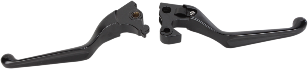 Drag Specialties Wide Blade Lever Set - Black (Pair)