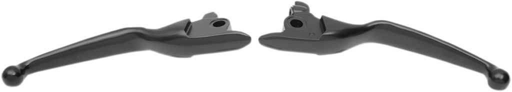 Drag Specialties Wide Blade Lever Set - Black (Pair)