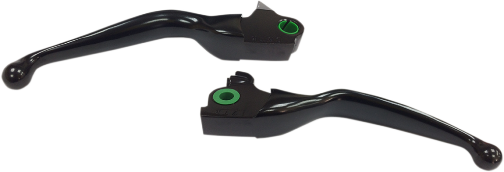 Drag Specialties Wide Blade Lever Set - Black (Pair)